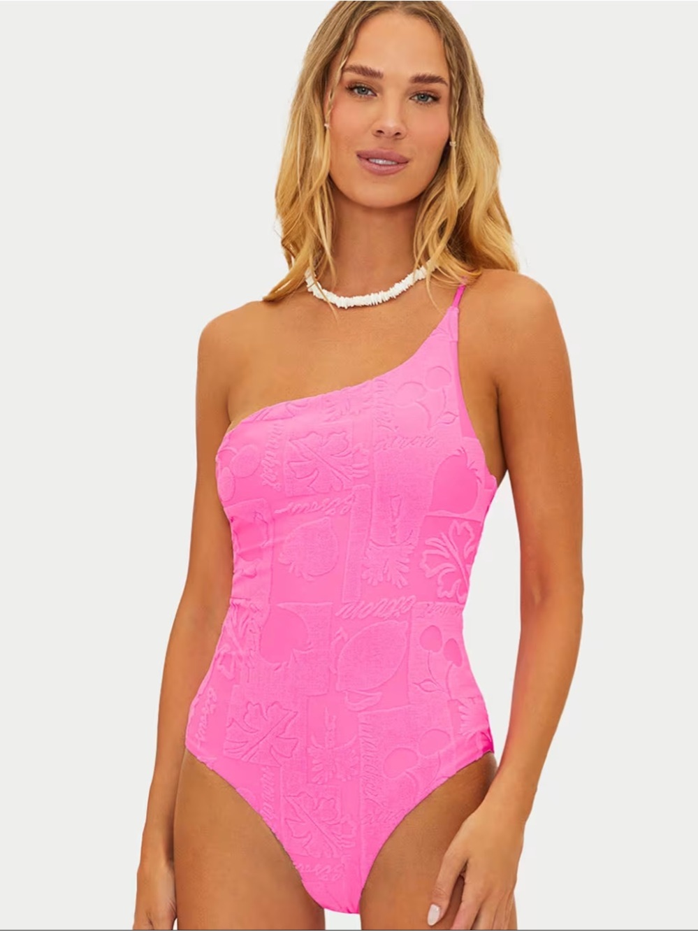 Beach Riot Athena one piece swimsuit, Strawberry stand pink, Small, NWT